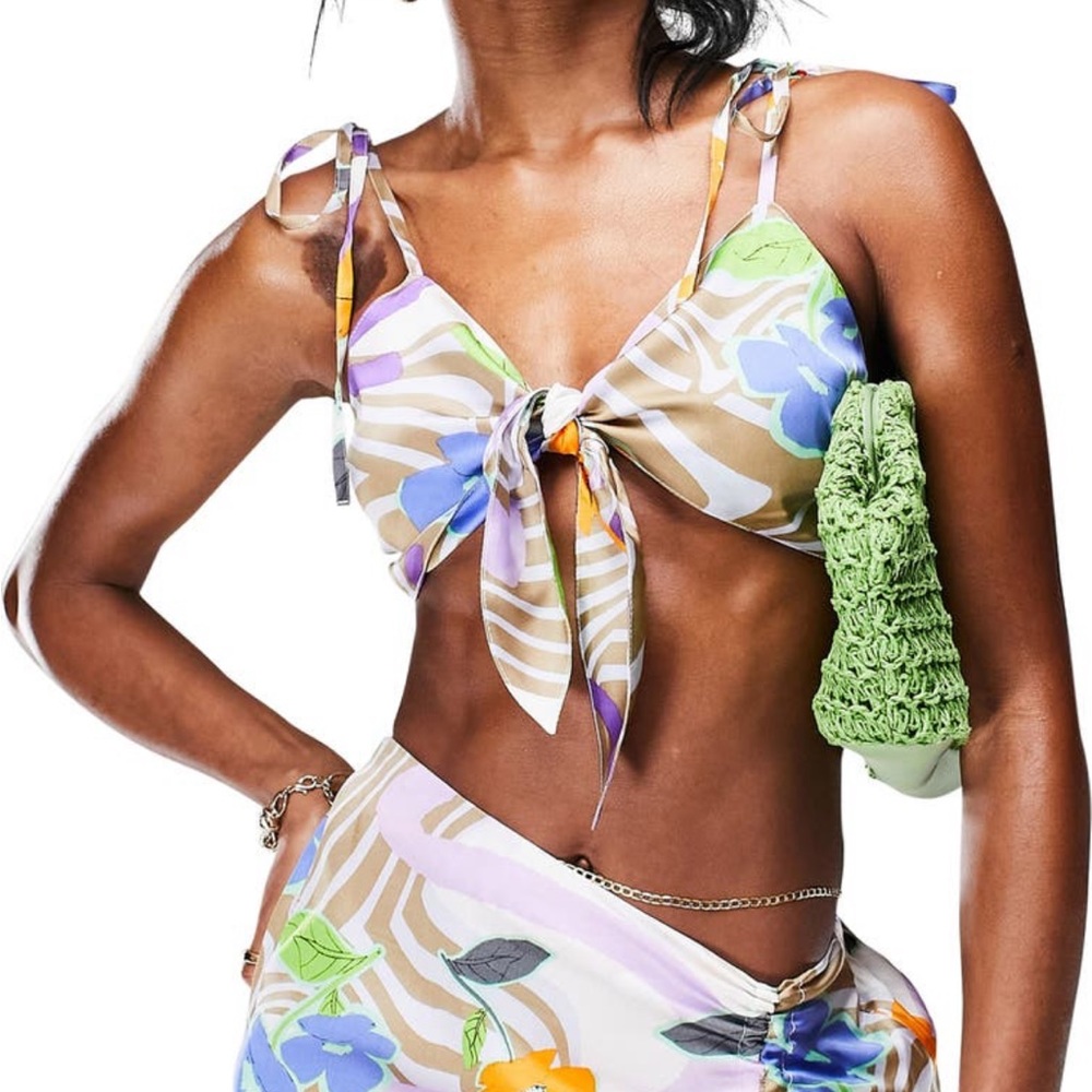 ASOS Design Beach Crop Top